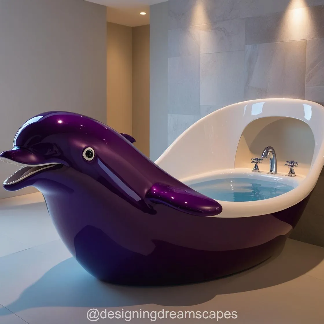 Transform Your Bathroom with the Elegance of a Dolphin Bathtub