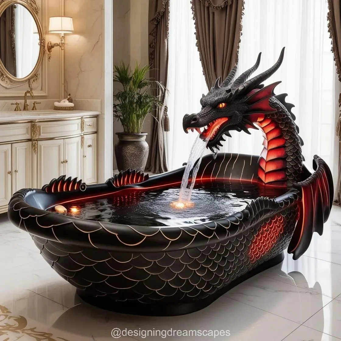 Dragon Bathtubs: Embracing Fantasy and Luxury in Bathroom Design