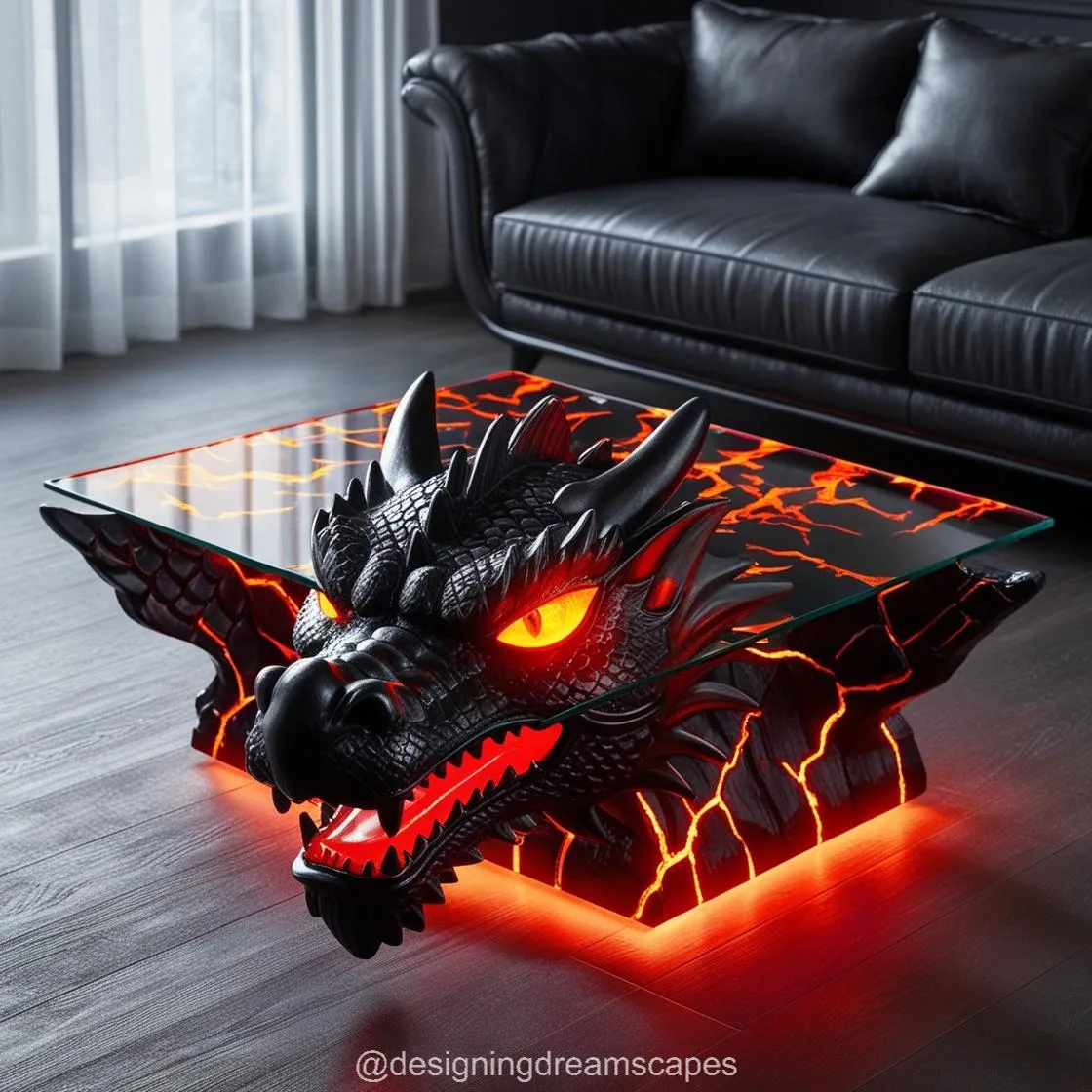 Dragon Magic Table: A Majestic Fusion of Fantasy and Functionality