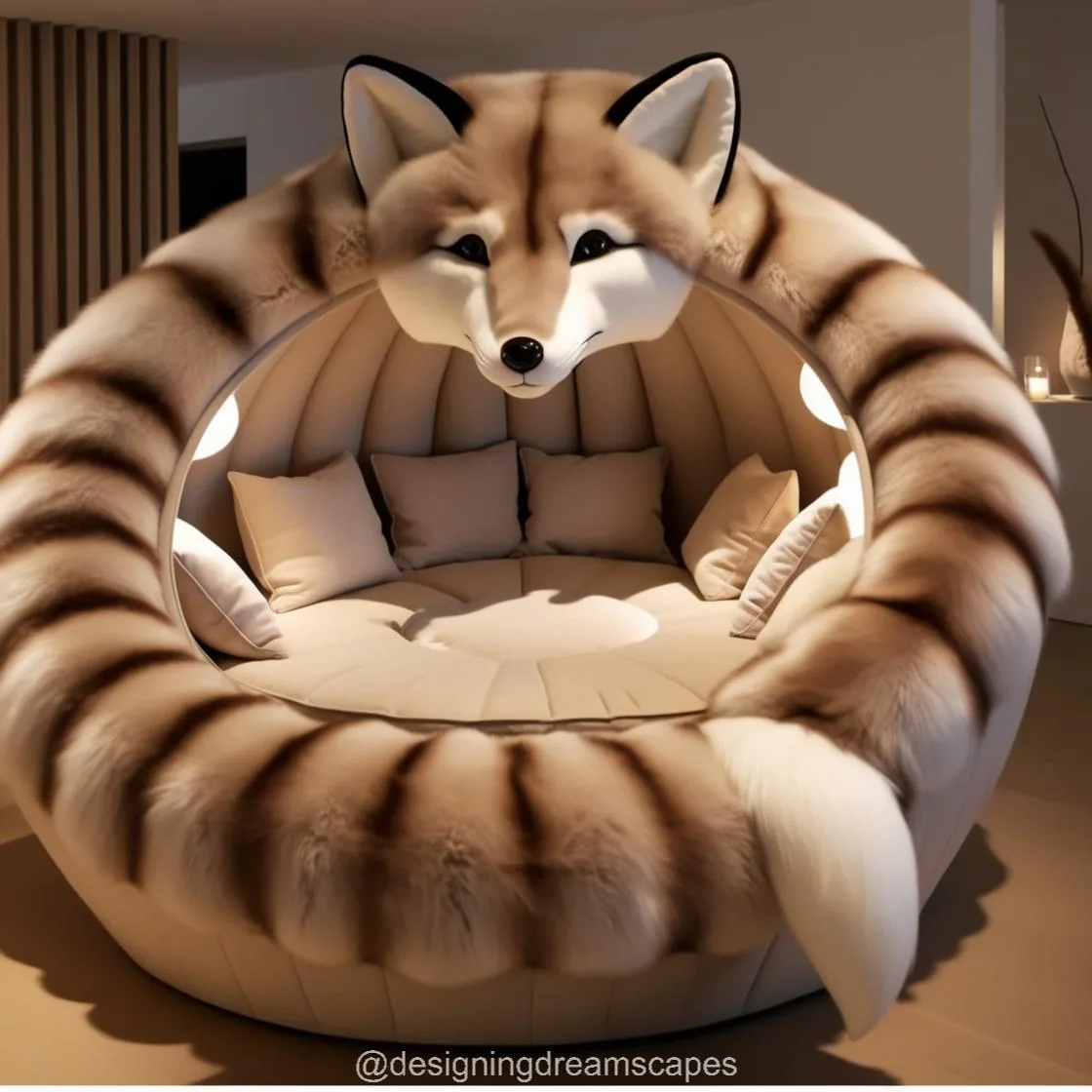 3. Versatile Uses for the Giant Wolf Lounging Pod