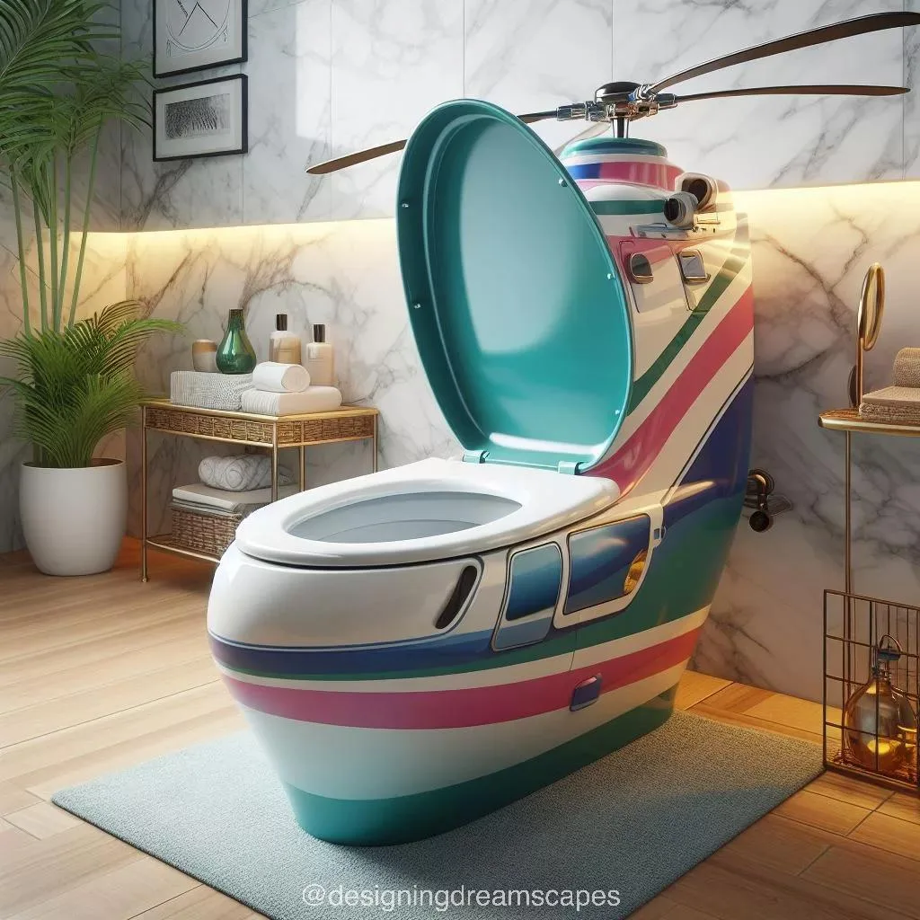 Exploring the World of Helicopter-Shaped Toilets