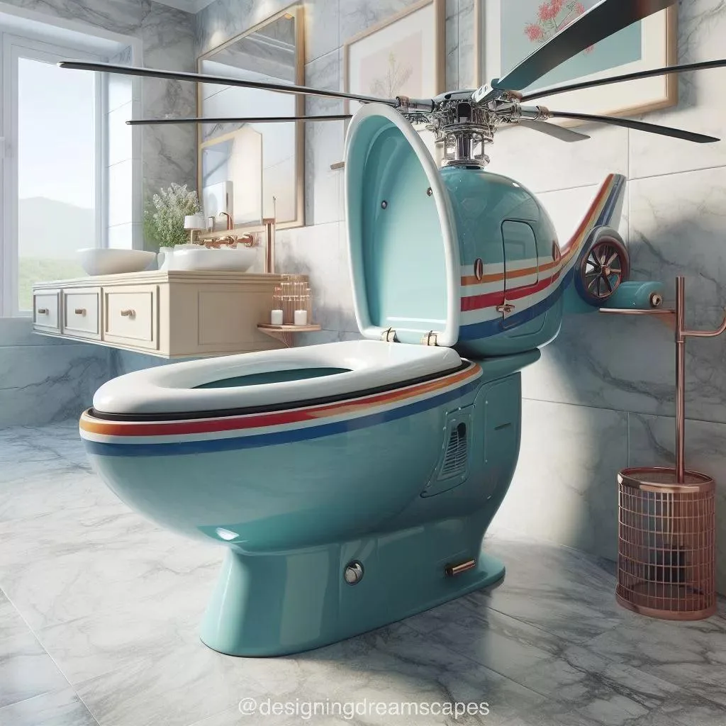 2. Key Design Features of the Helicopter-Shaped Toilet