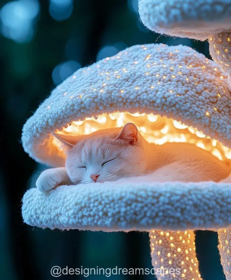 Whimsical Playgrounds: Transform Your Cat's Space with a Mushroom Cat Tree