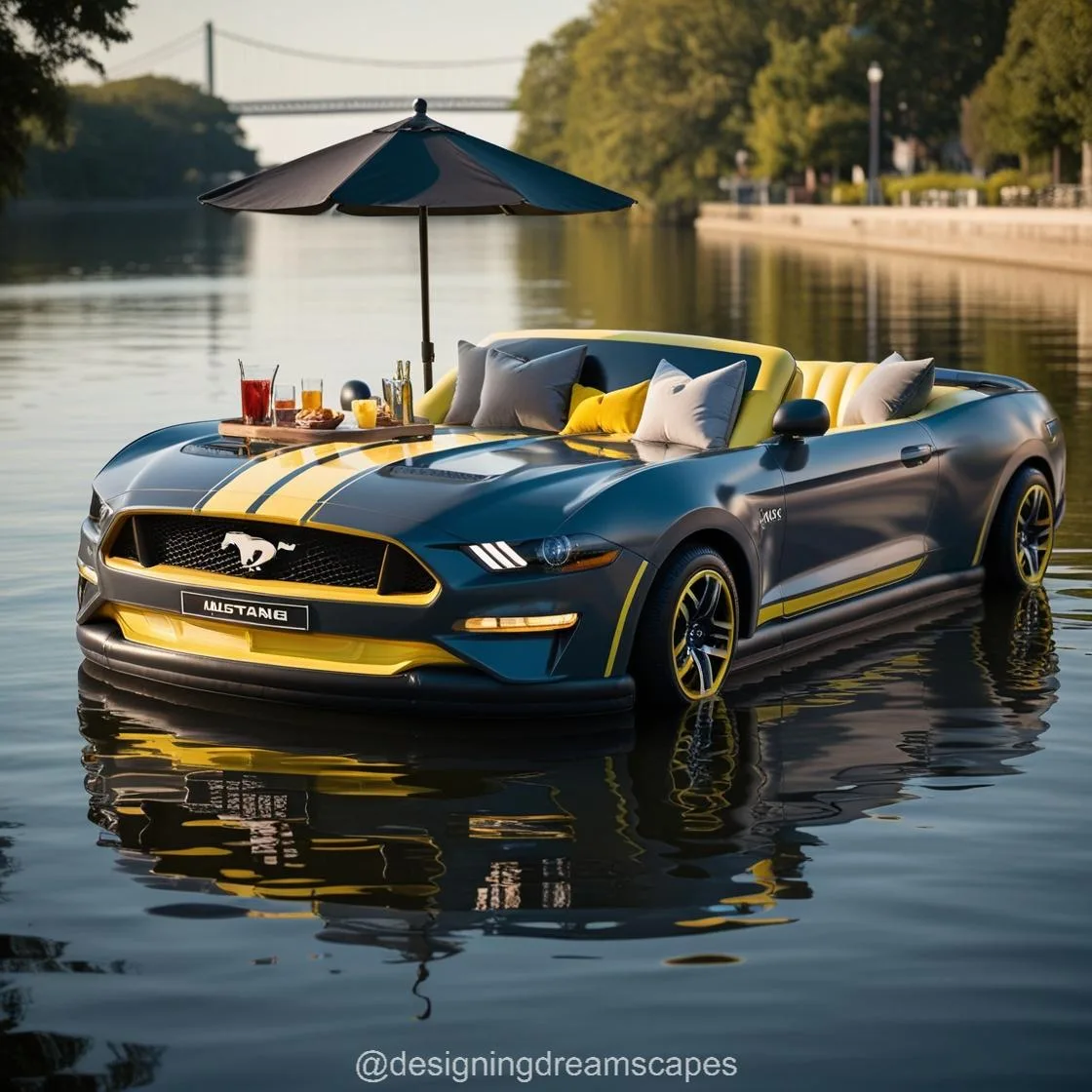 1. Design Elements: Emulating the Iconic Mustang on the Water