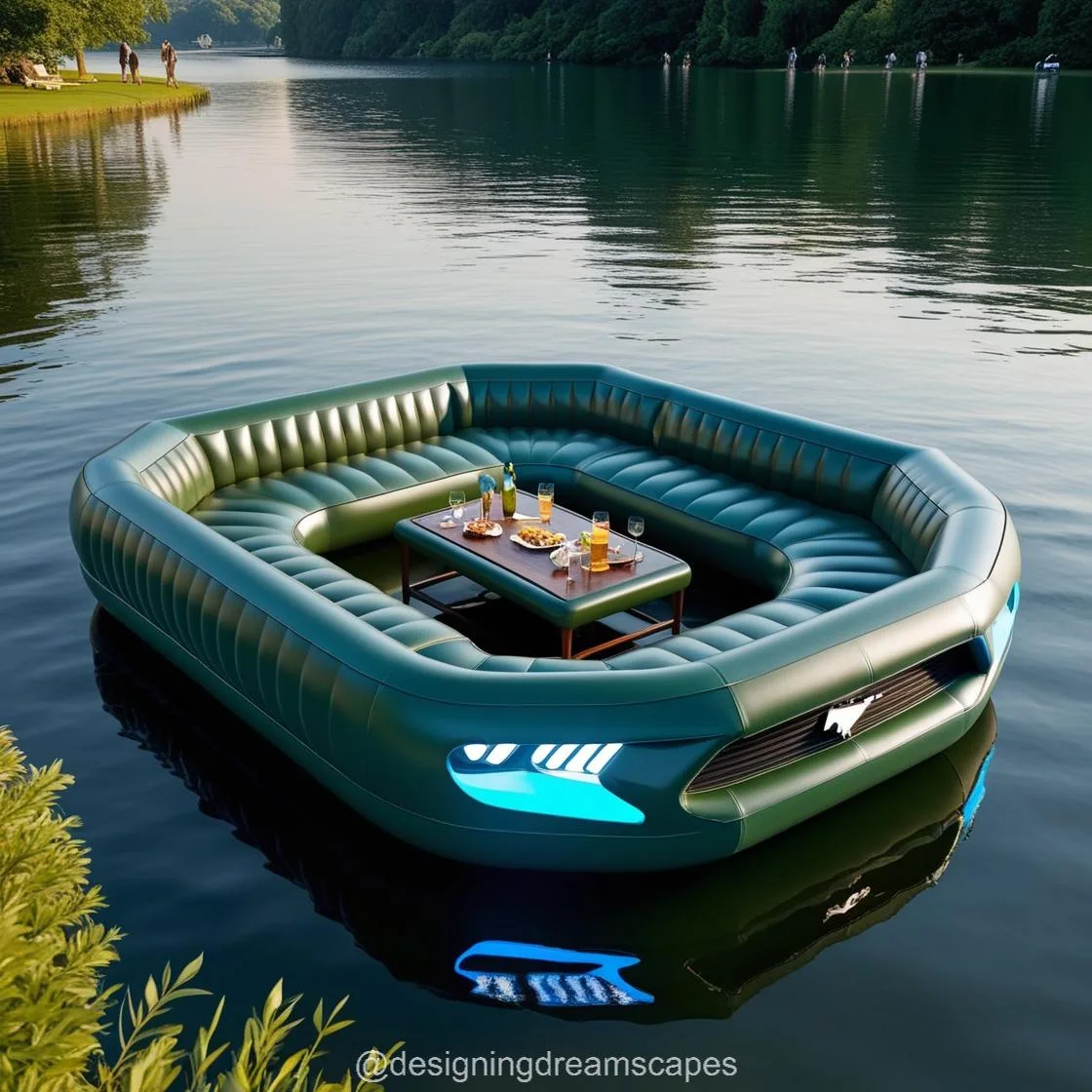 4. The Versatile Appeal: Why the Mustang Inflatable Lounge Boat Is for Everyone