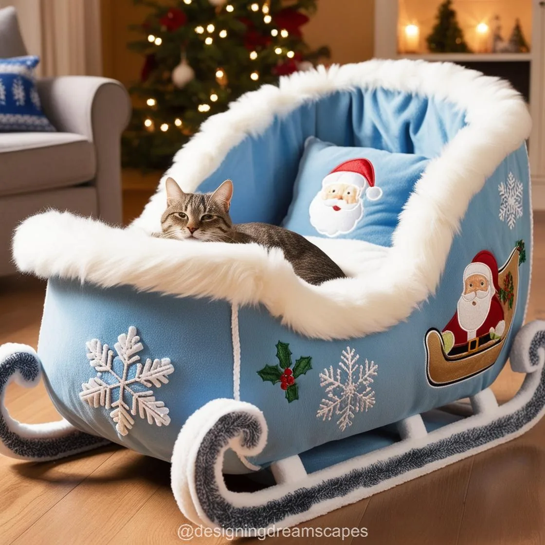 Sleigh Cat Beds: The Cozy and Whimsical Bed Every Cat Deserves