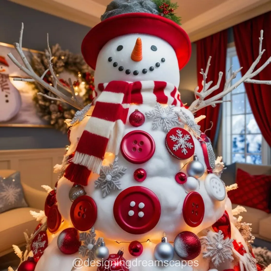 Bring Frosty Joy to Your Home: The Enchanting Snowman Christmas Tree