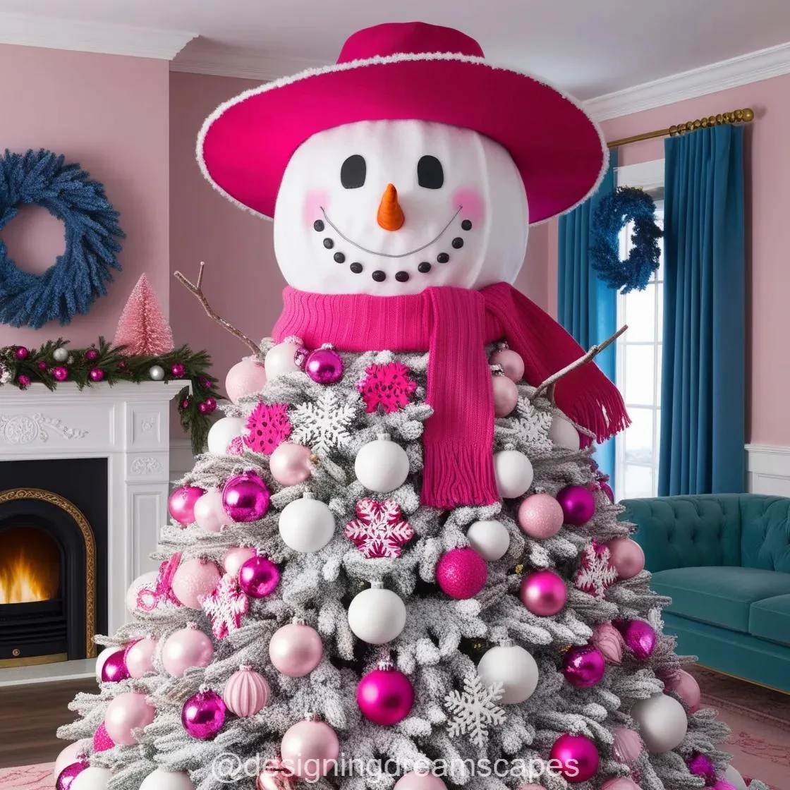 Bring Frosty Joy to Your Home: The Enchanting Snowman Christmas Tree