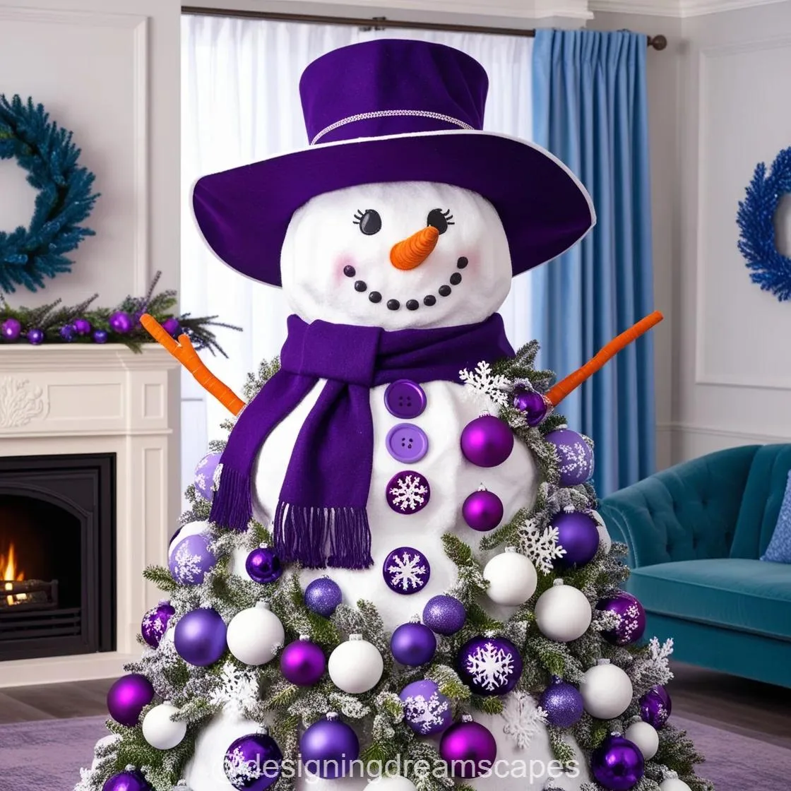 Bring Frosty Joy to Your Home: The Enchanting Snowman Christmas Tree