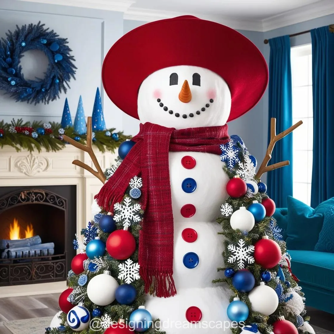 Bring Frosty Joy to Your Home: The Enchanting Snowman Christmas Tree