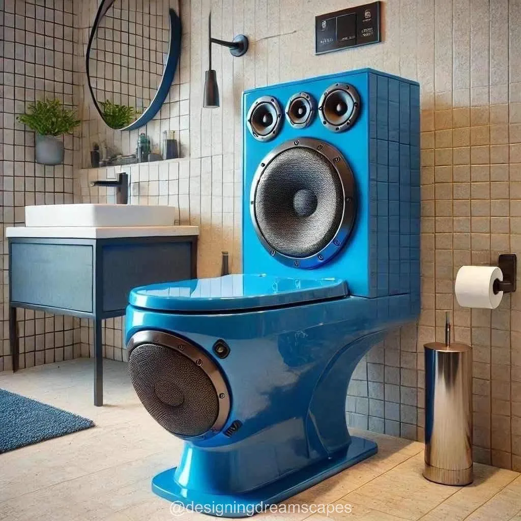 Speaker Shaped Toilet: A New Frontier in Bathroom Innovation