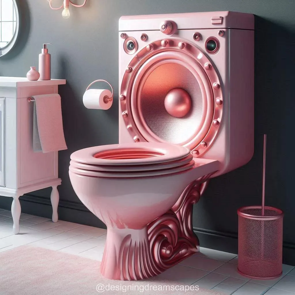 3. Functionality Meets Aesthetics: Why Choose a Speaker Shaped Toilet?