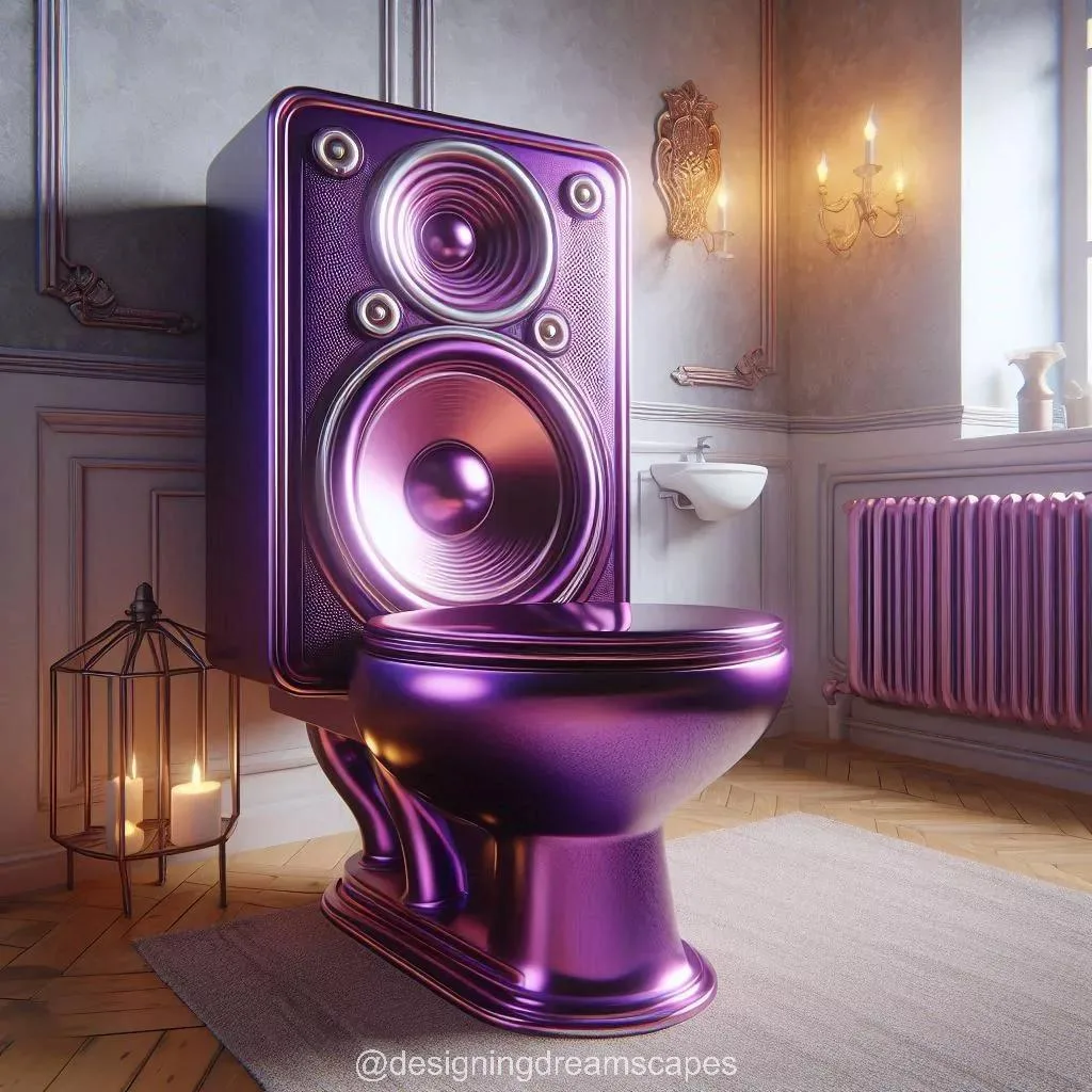 Speaker Shaped Toilet: A New Frontier in Bathroom Innovation