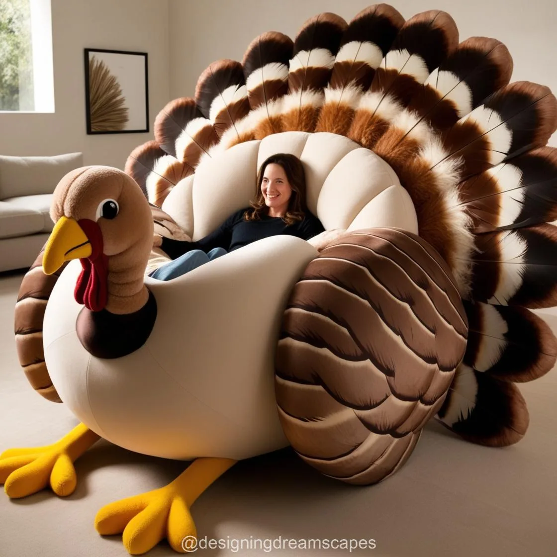 Embracing Festivity with the Turkey Lounger