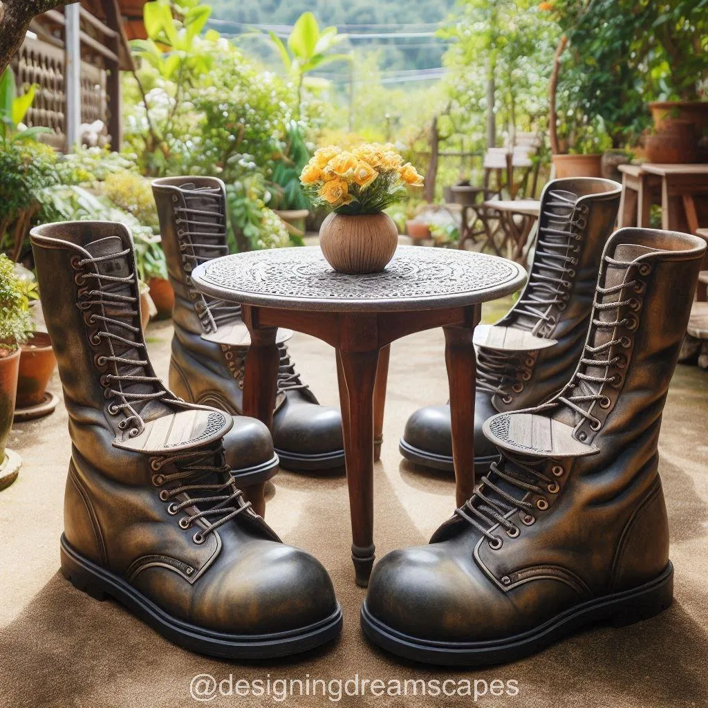 Step Up Your Outdoor Style with Boots Themed Patio Sets