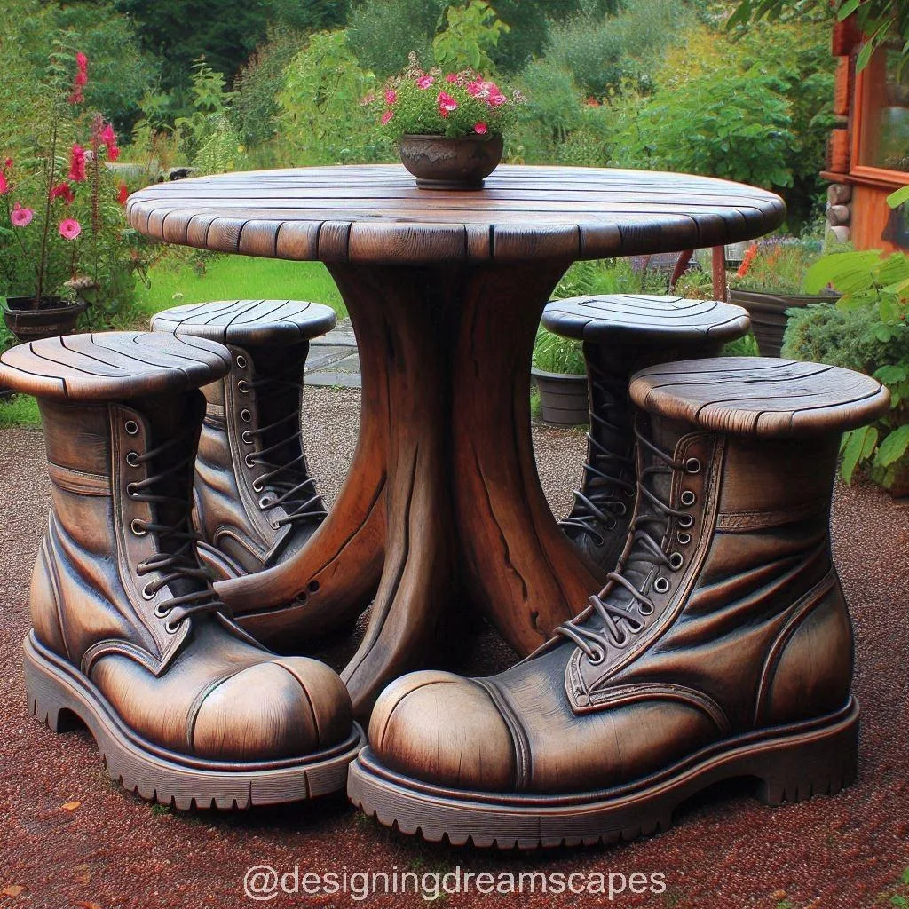 Step Up Your Outdoor Style with Boots Themed Patio Sets