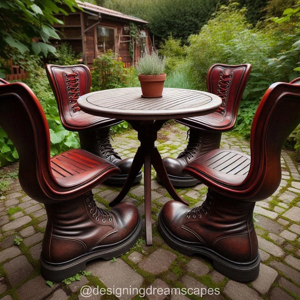 Step Up Your Outdoor Style with Boots Themed Patio Sets