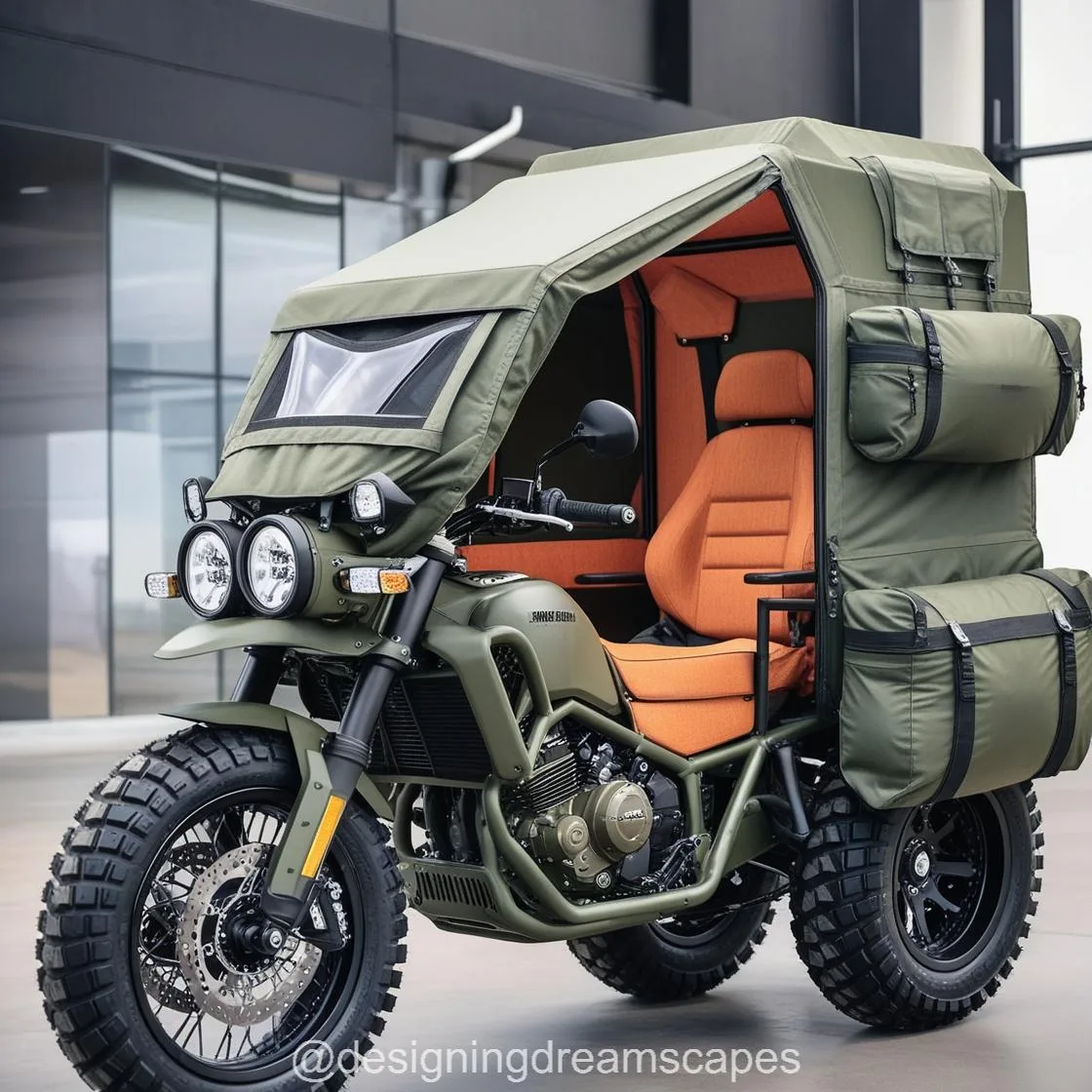 Camping Motorcycles: Combine Freedom, Exploration, and the Open Road