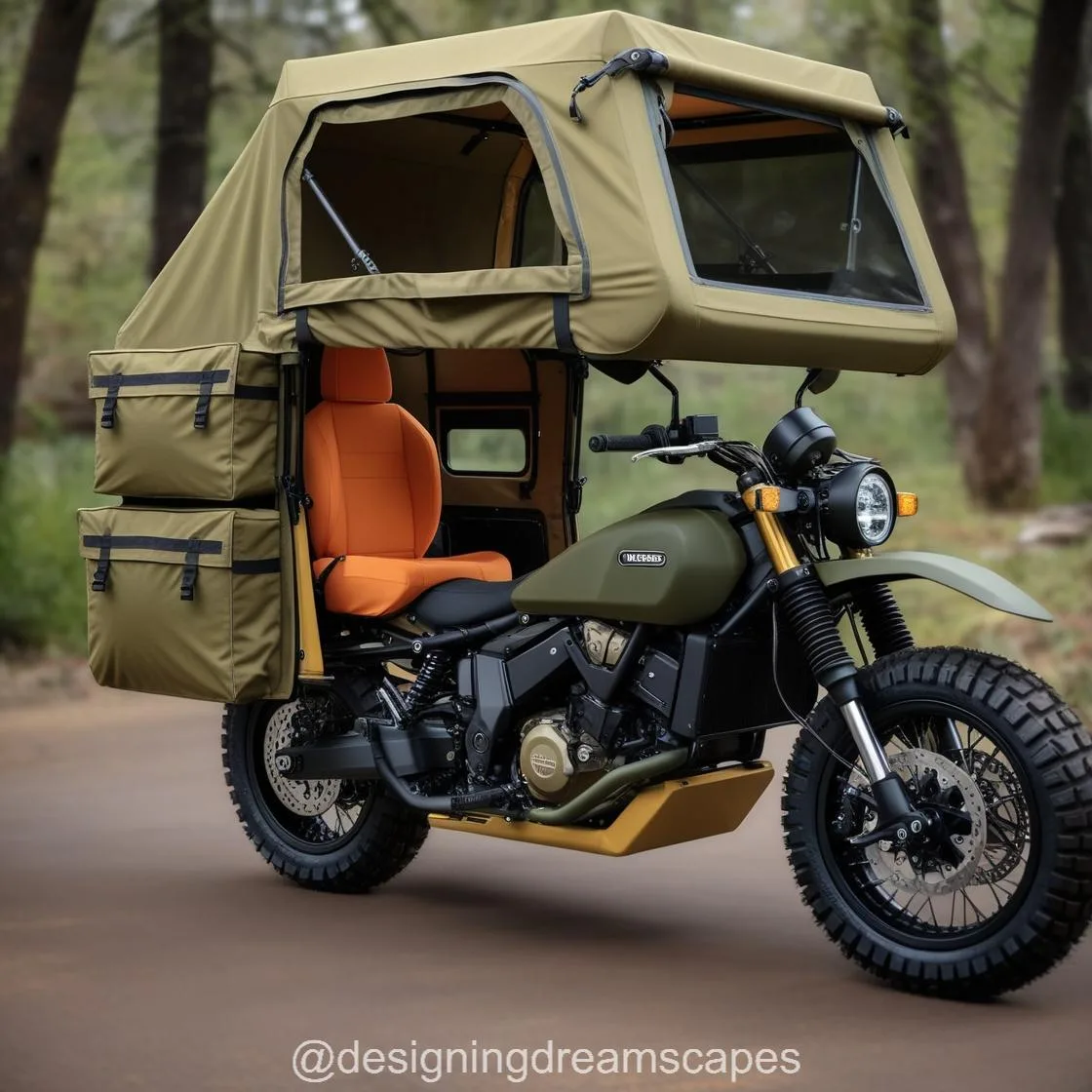 Camping Motorcycles: Combine Freedom, Exploration, and the Open Road