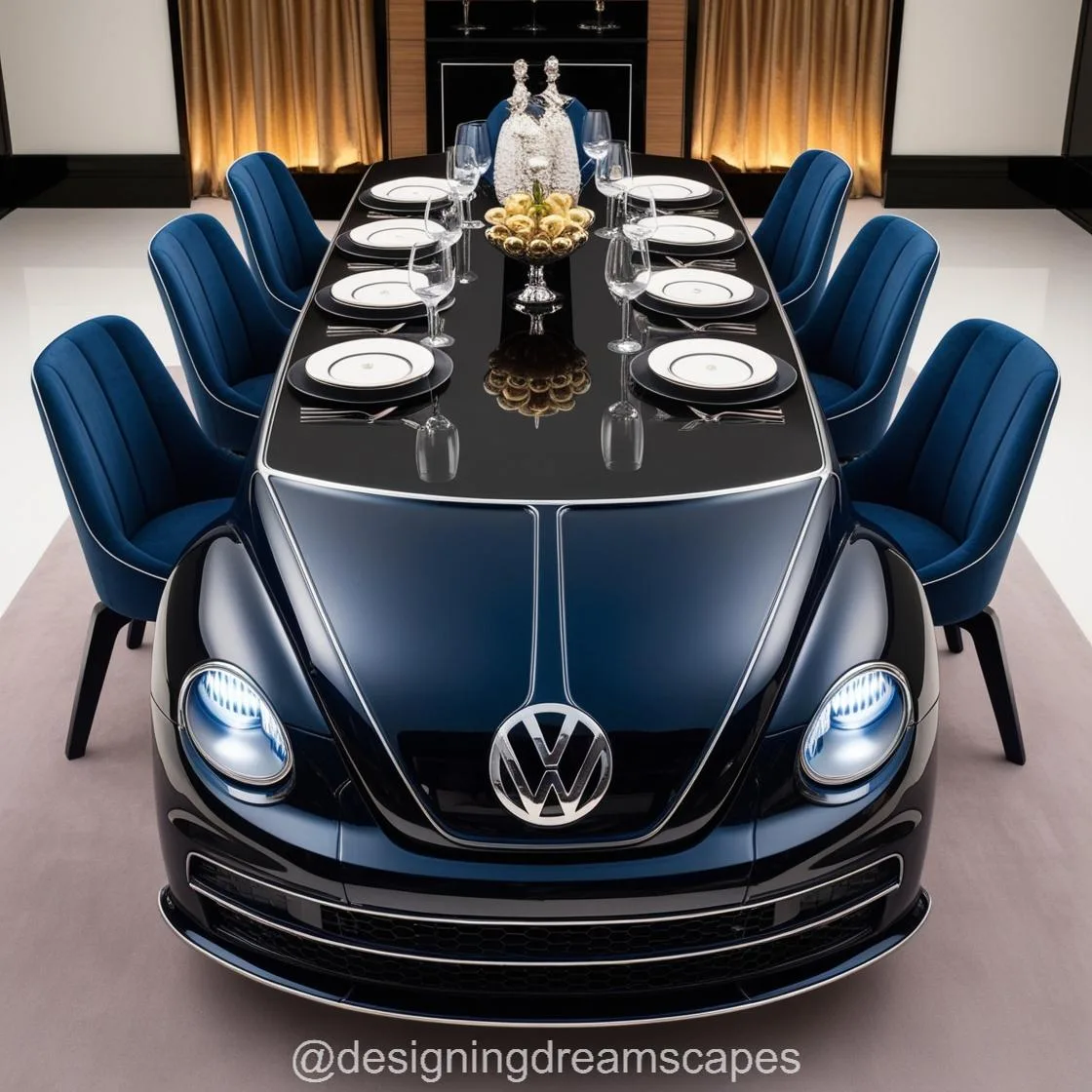 Classic Car Dining Tables: Where Vintage Charm Meets Modern Dining