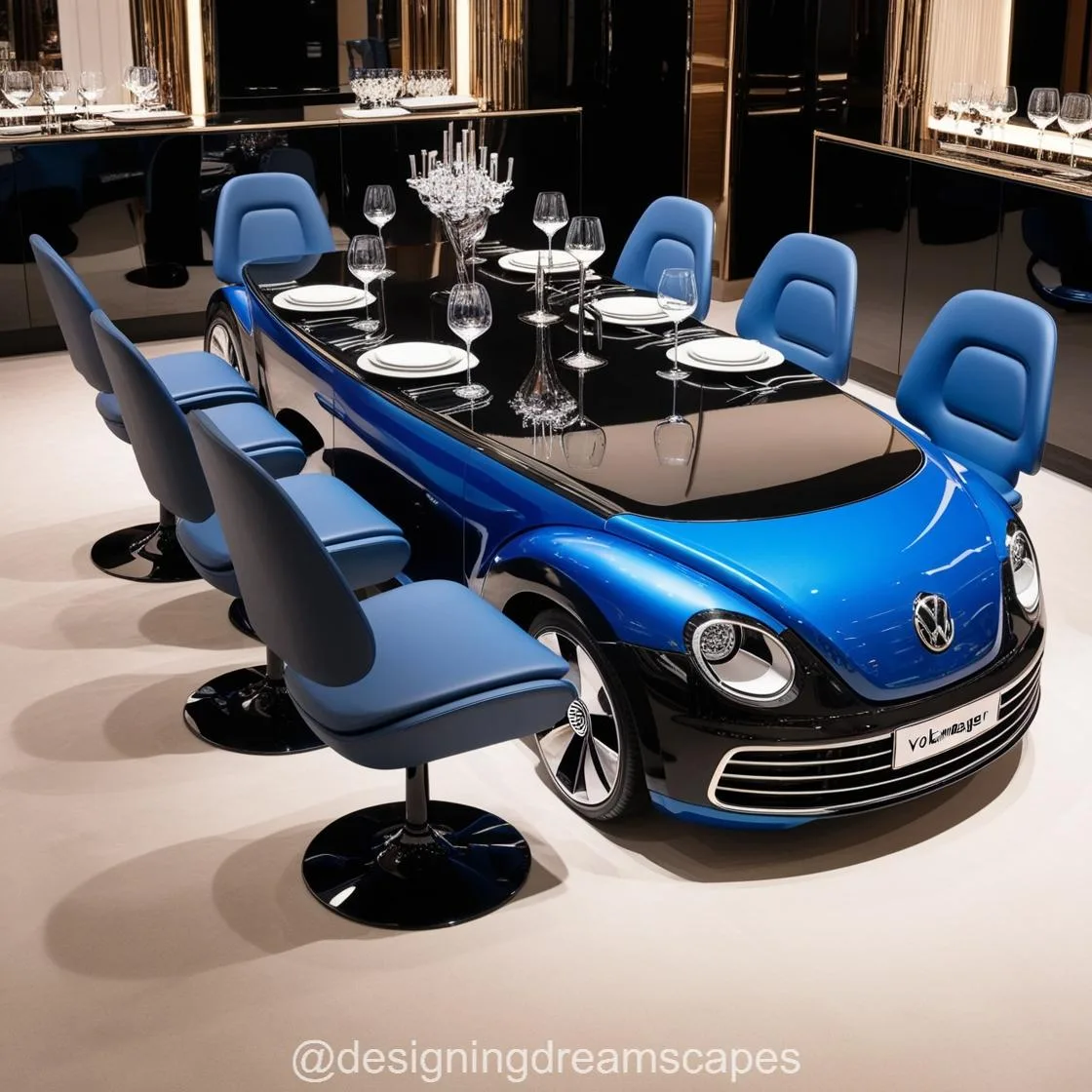 Classic Car Dining Tables: Where Vintage Charm Meets Modern Dining