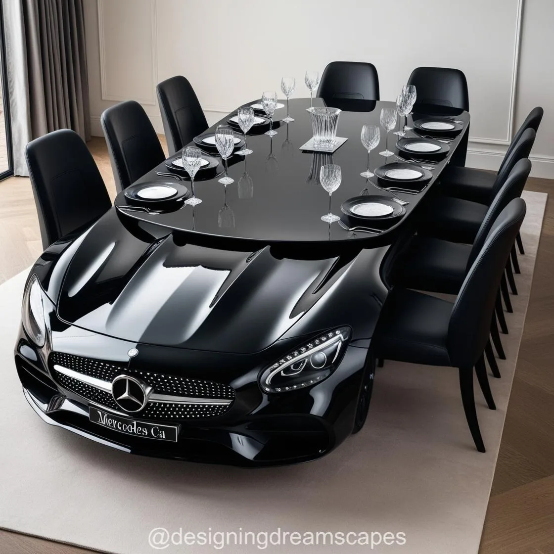 Classic Car Dining Tables: Where Vintage Charm Meets Modern Dining