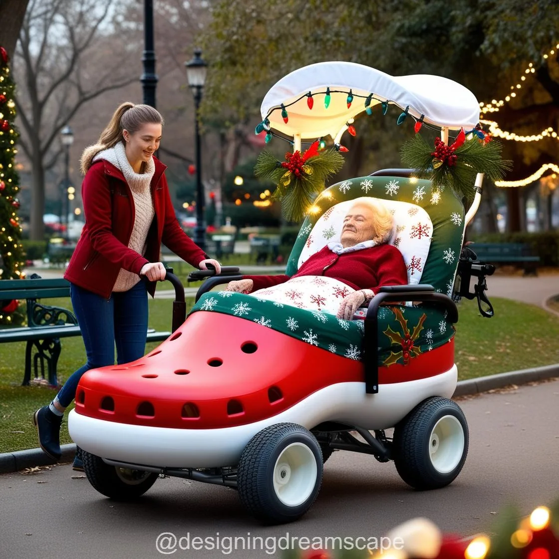 Crocs-Shaped Bed Stroller: A Unique Fusion of Style and Functionality