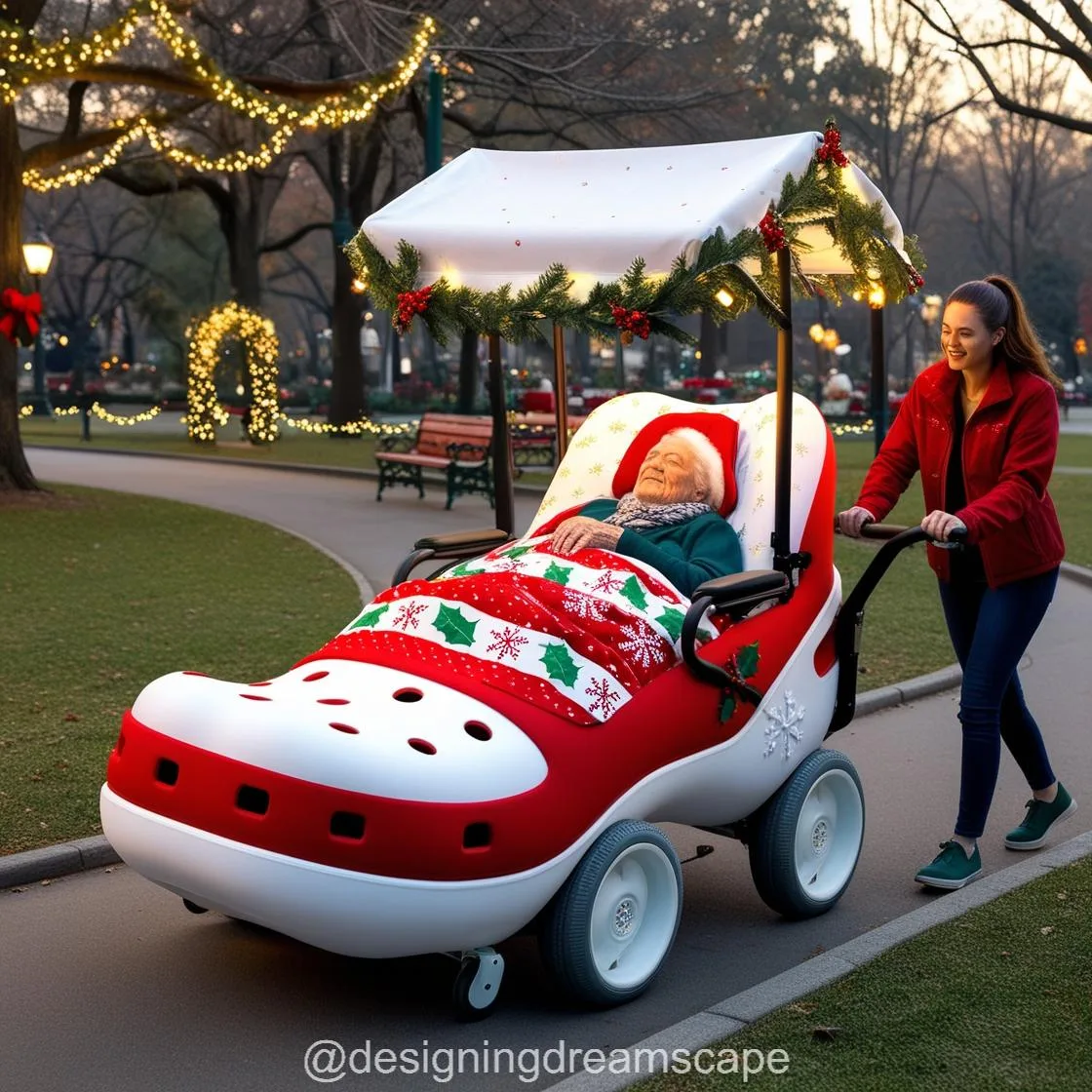 Crocs-Shaped Bed Stroller: A Unique Fusion of Style and Functionality