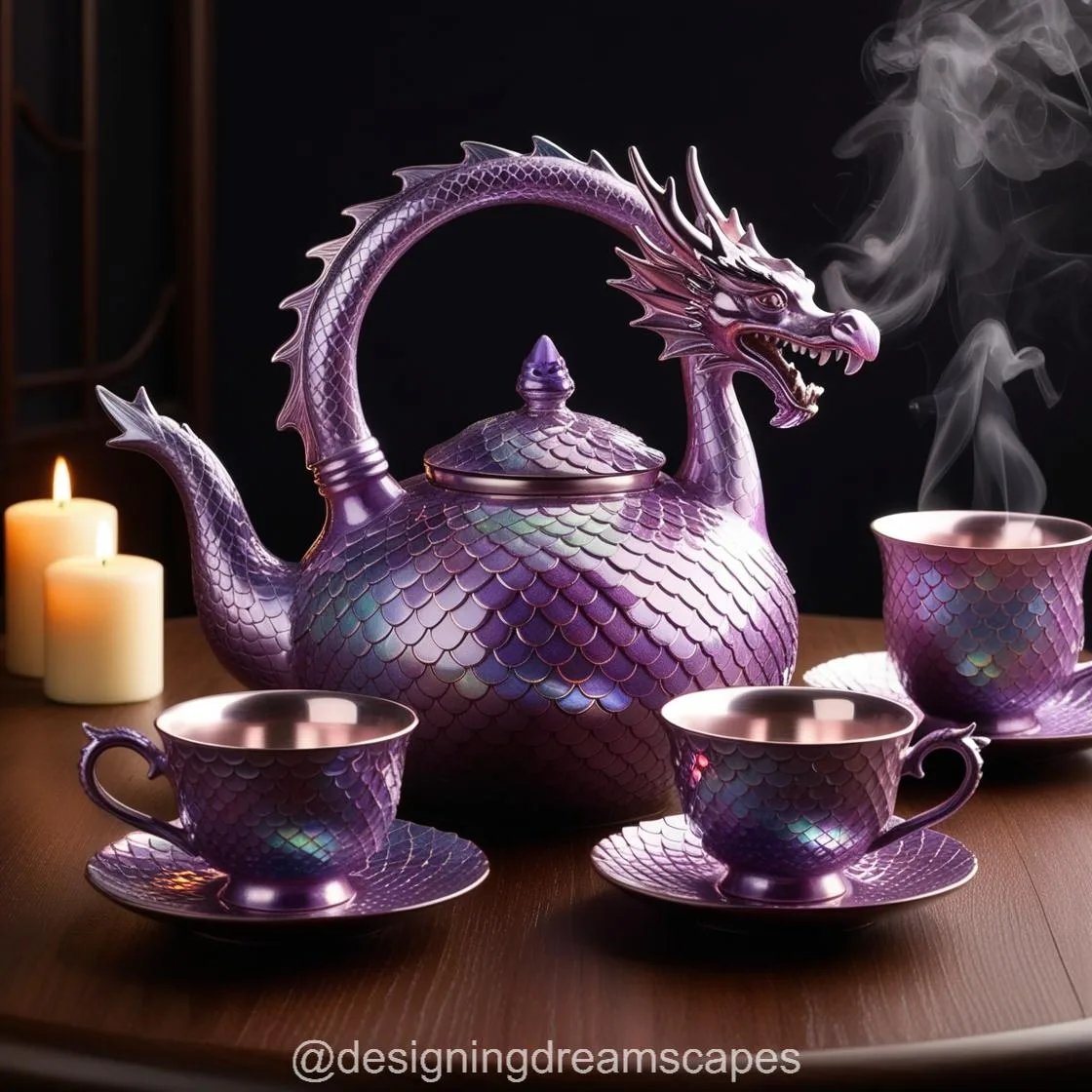 Unleash Mystical Charm with a Dragon Tea Set: Perfect for Tea Lovers and Collectors