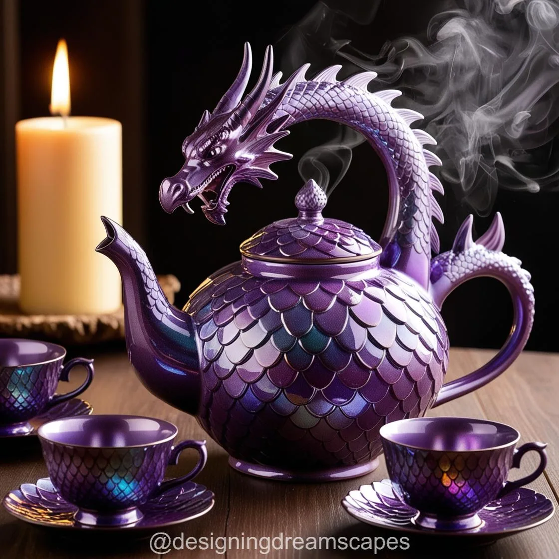 Unleash Mystical Charm with a Dragon Tea Set: Perfect for Tea Lovers and Collectors