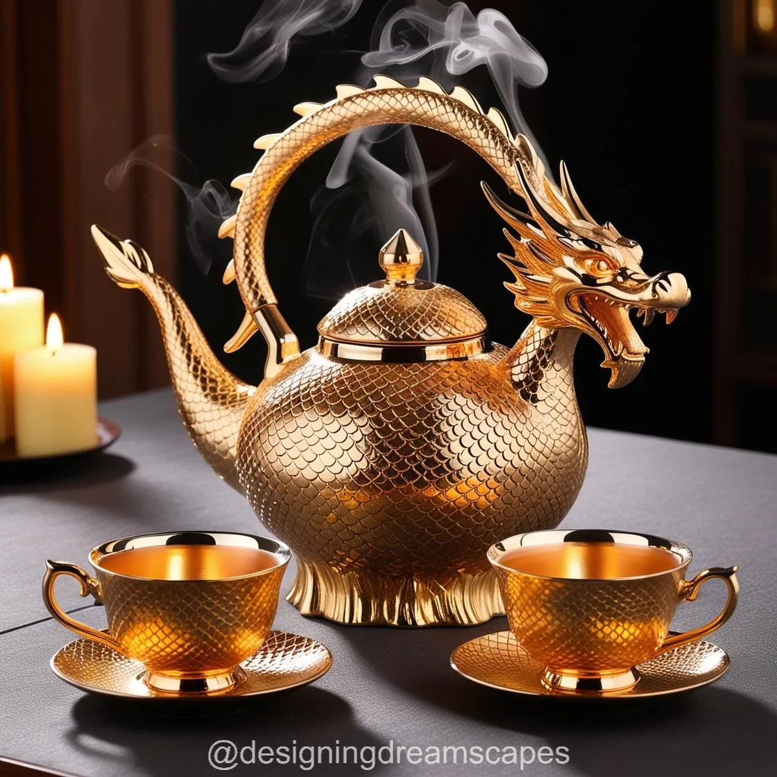 Unleash Mystical Charm with a Dragon Tea Set: Perfect for Tea Lovers and Collectors