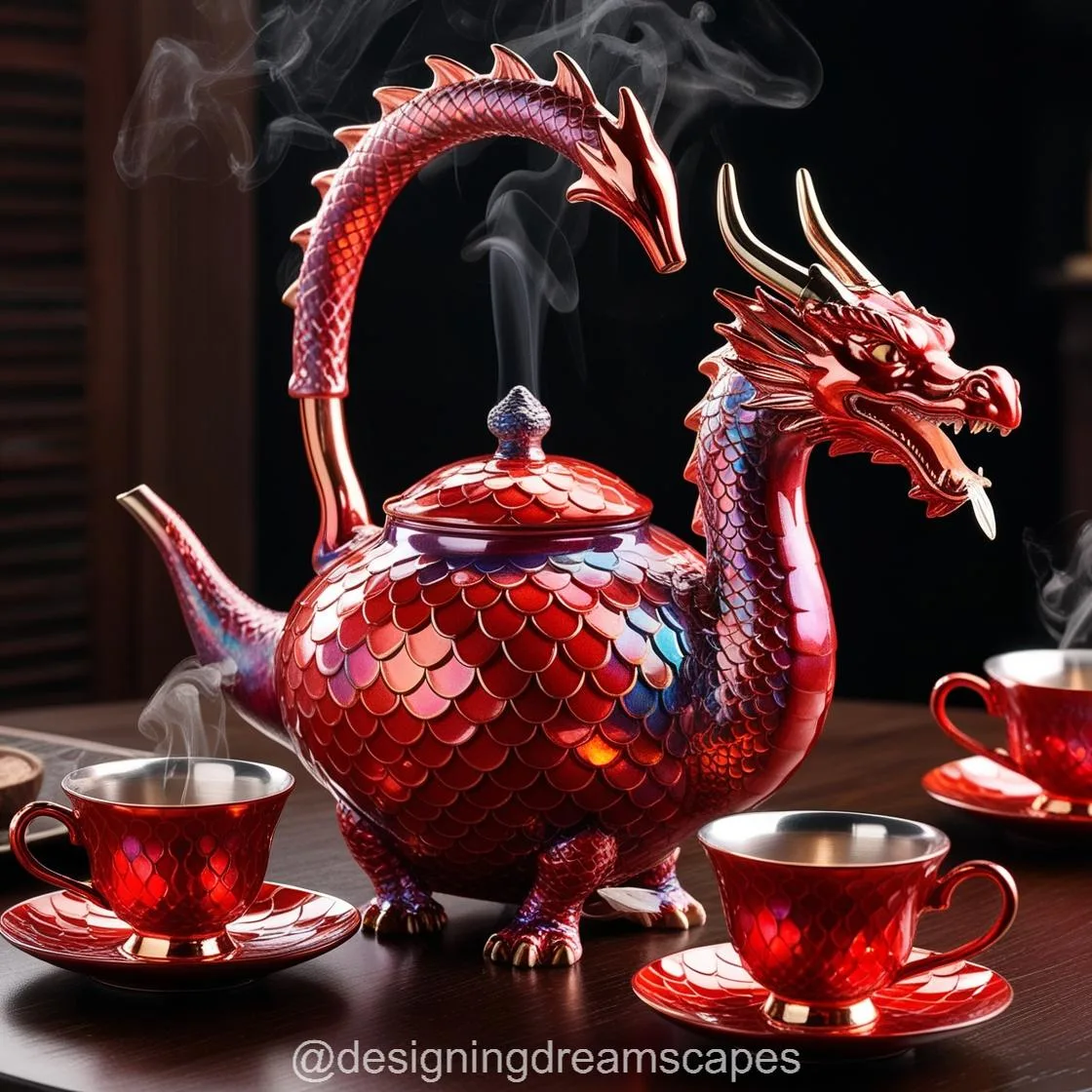 Unleash Mystical Charm with a Dragon Tea Set: Perfect for Tea Lovers and Collectors