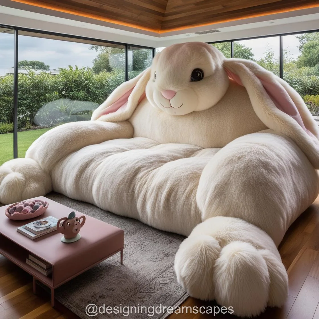 Giant Rabbit Loungers: Redefining Comfort with Whimsy and Style