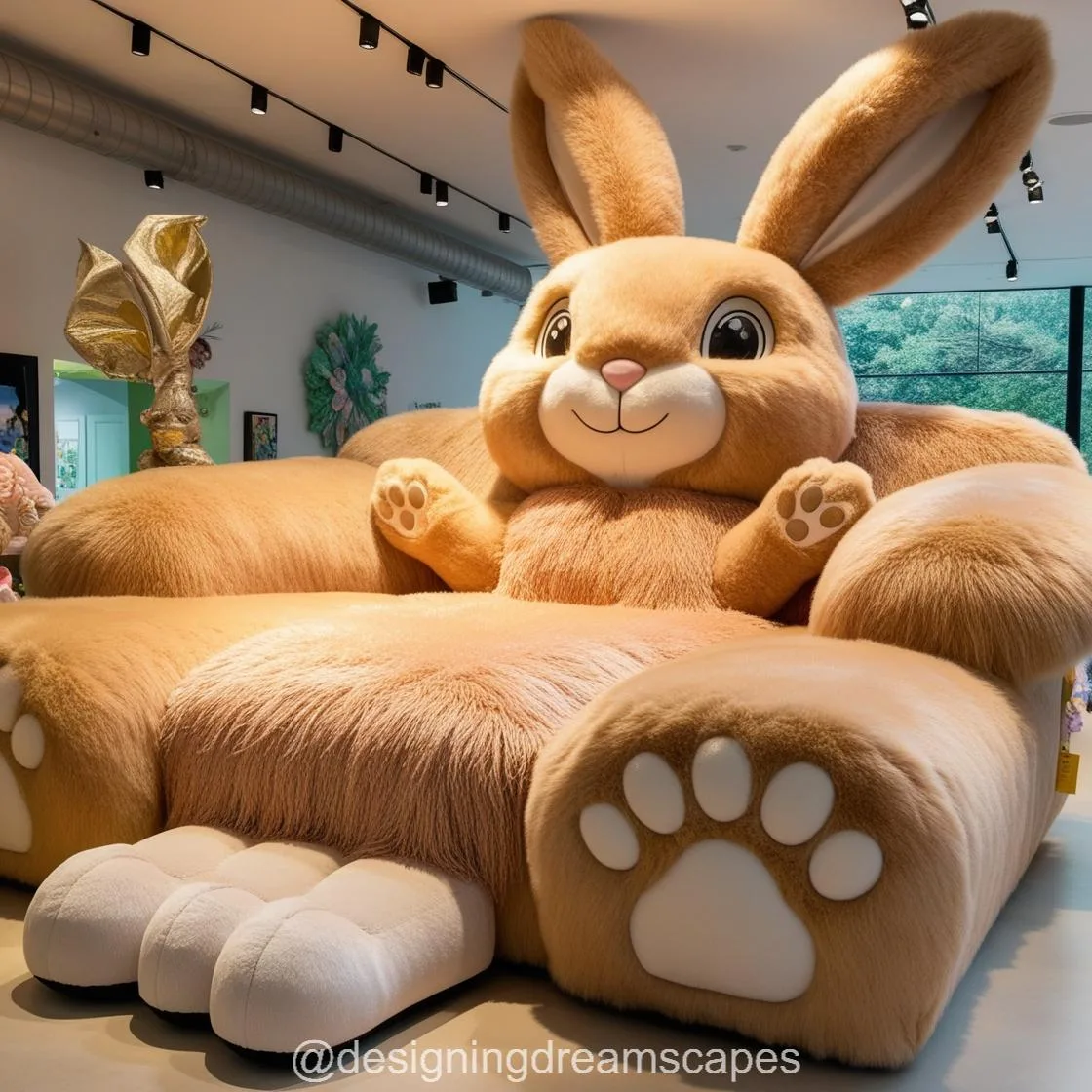 Giant Rabbit Loungers: Redefining Comfort with Whimsy and Style