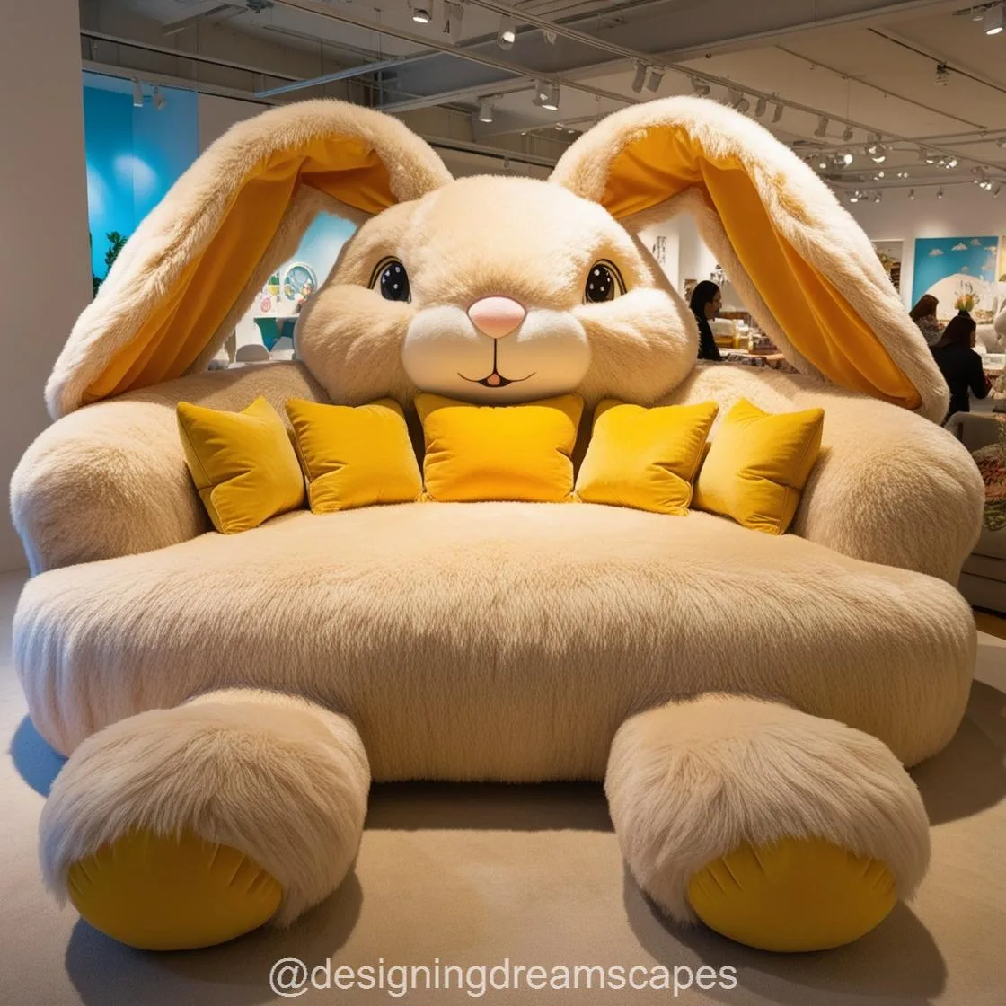 Giant Rabbit Loungers: Redefining Comfort with Whimsy and Style