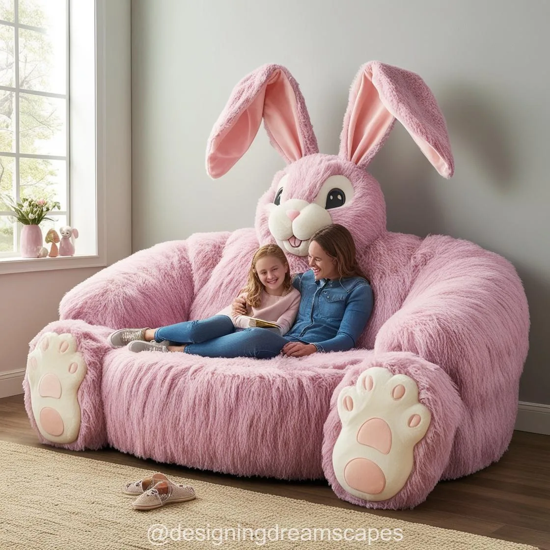 Giant Rabbit Loungers: Redefining Comfort with Whimsy and Style