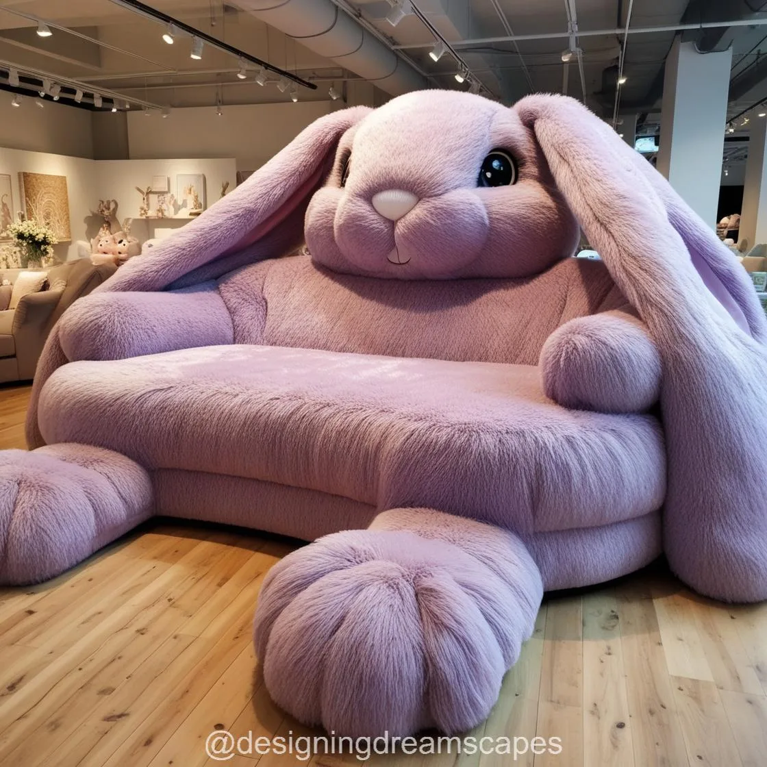 Giant Rabbit Loungers: Redefining Comfort with Whimsy and Style