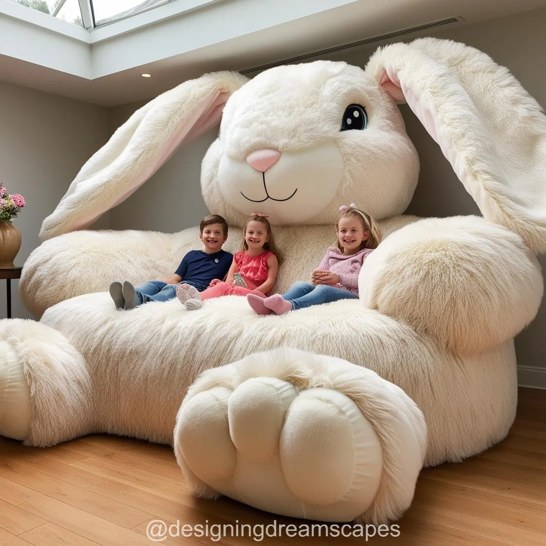 Giant Rabbit Loungers: Redefining Comfort with Whimsy and Style