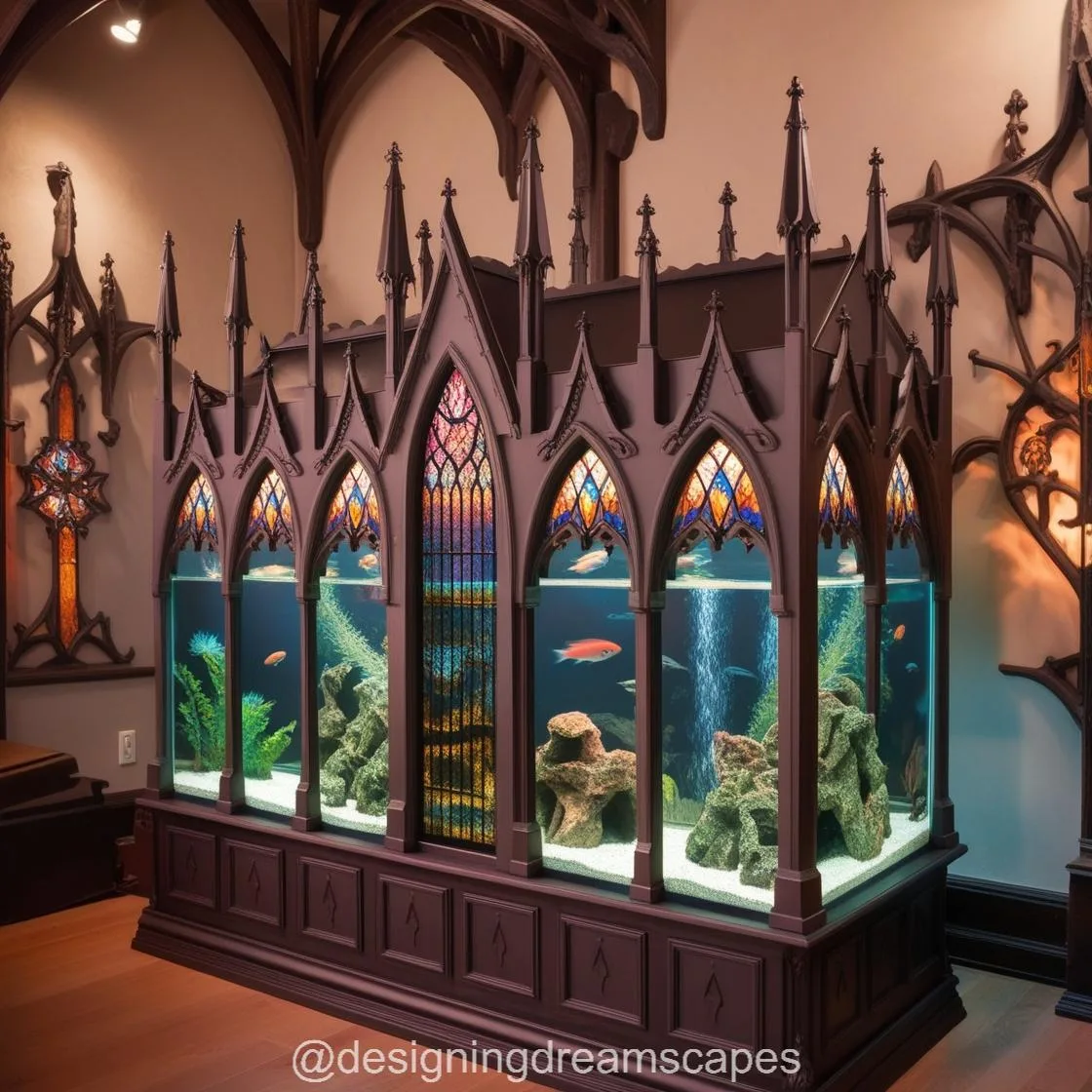 Transform Your Space with the Mysterious Beauty of Gothic Aquariums