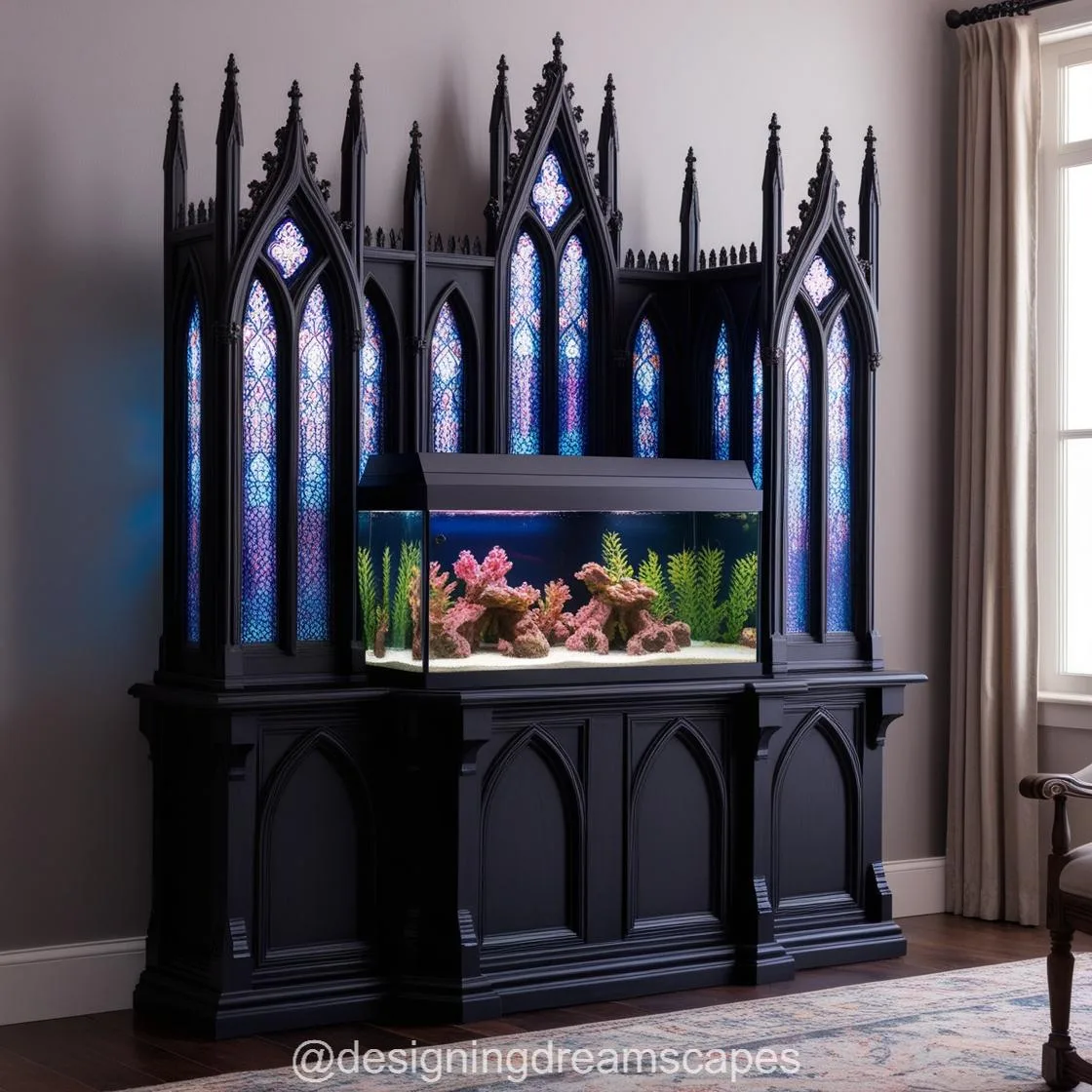 Transform Your Space with the Mysterious Beauty of Gothic Aquariums