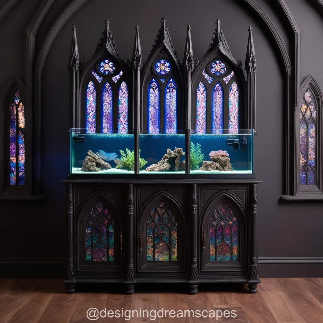 Transform Your Space with the Mysterious Beauty of Gothic Aquariums