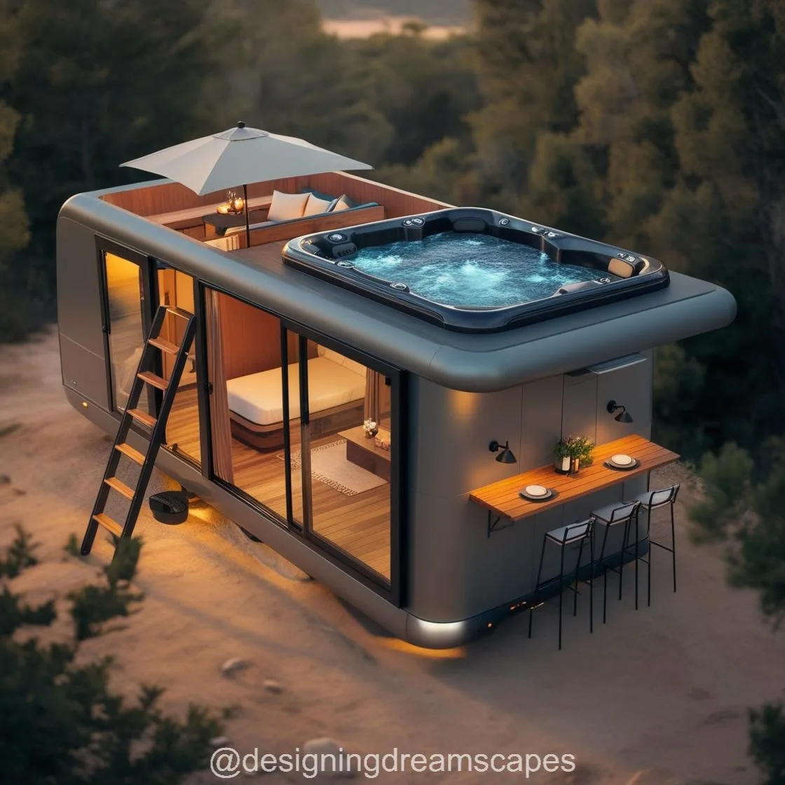 Experience the Ultimate Luxury Adventure with a Hot Tub Camper