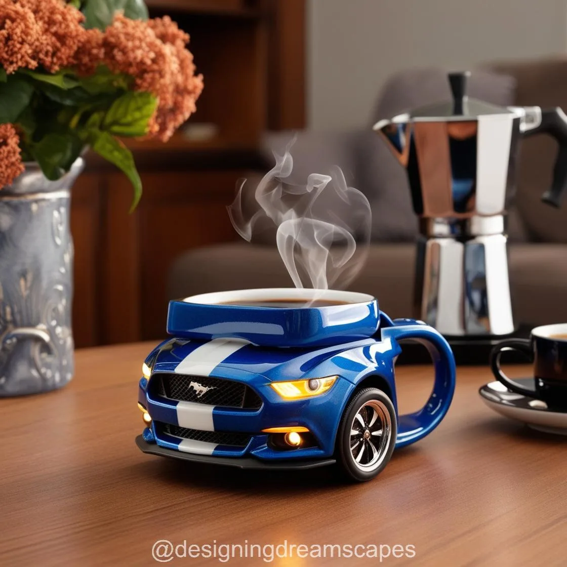 Mustang Shaped Coffee Mug: A Perfect Blend of Elegance and Automotive Passion