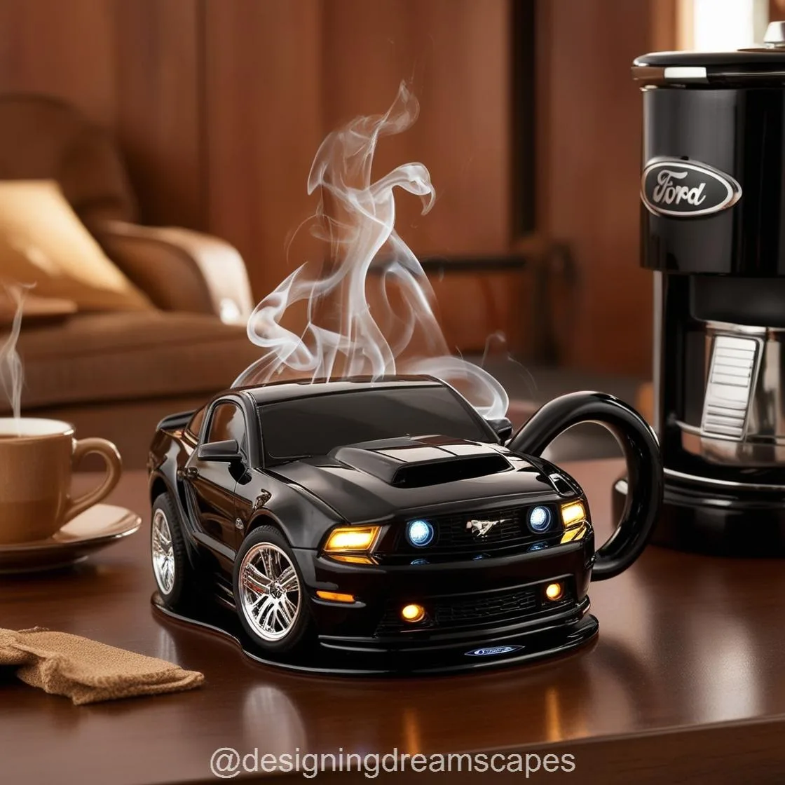 Mustang Shaped Coffee Mug: A Perfect Blend of Elegance and Automotive Passion