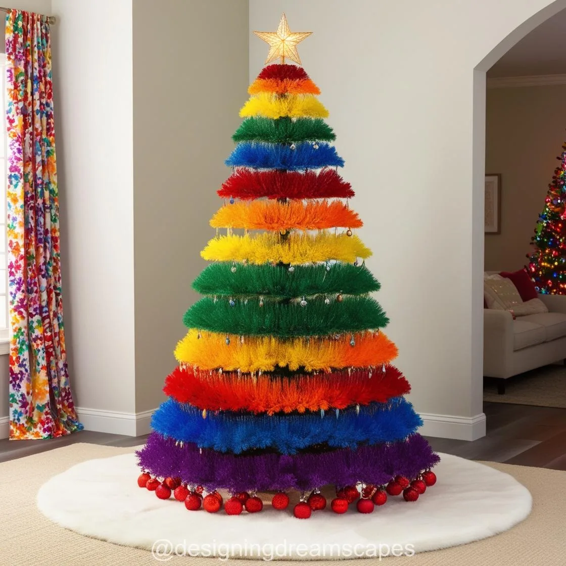 Rainbow Christmas Trees: Add a Burst of Color to Your Holiday Decor