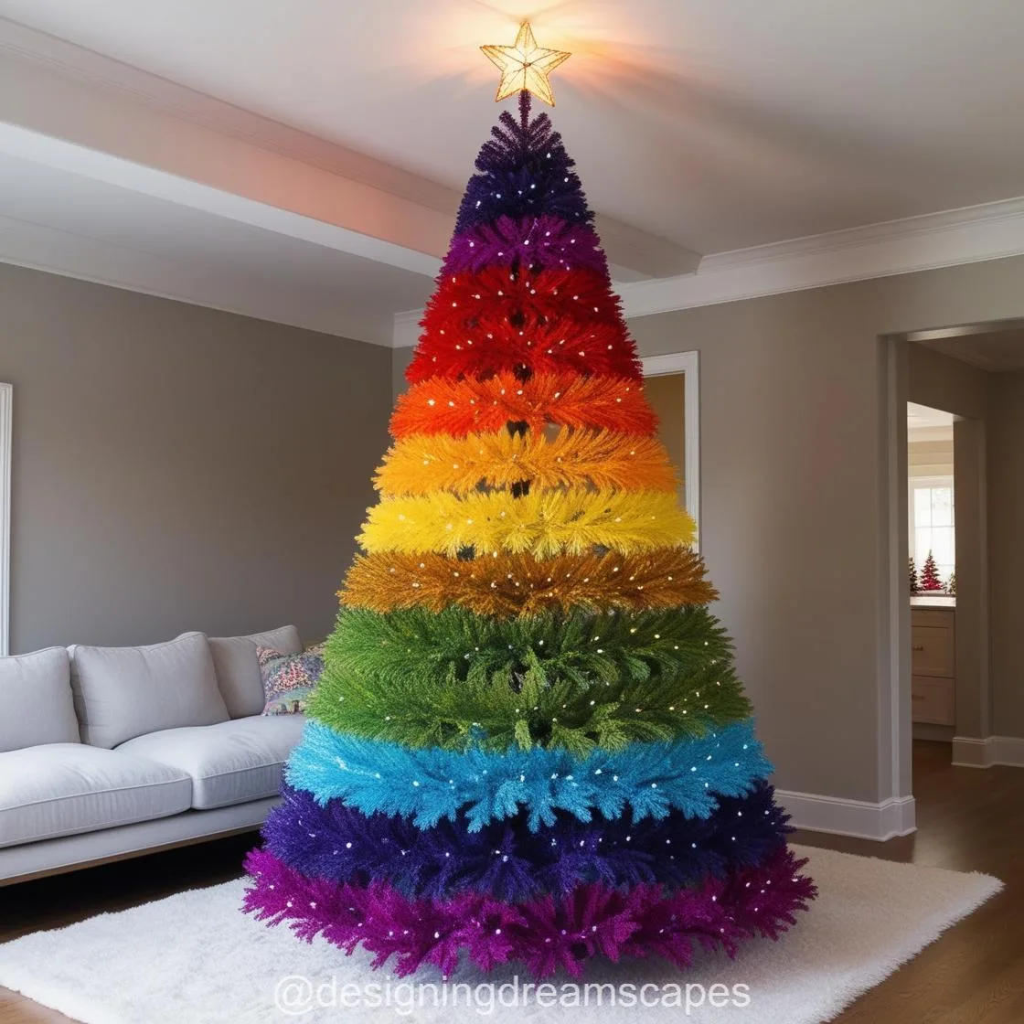 Rainbow Christmas Trees: Add a Burst of Color to Your Holiday Decor