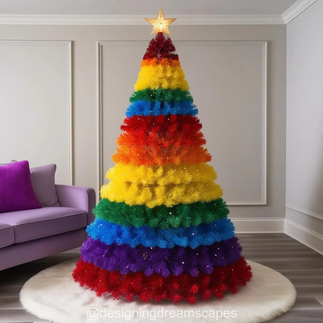 Rainbow Christmas Trees: Add a Burst of Color to Your Holiday Decor