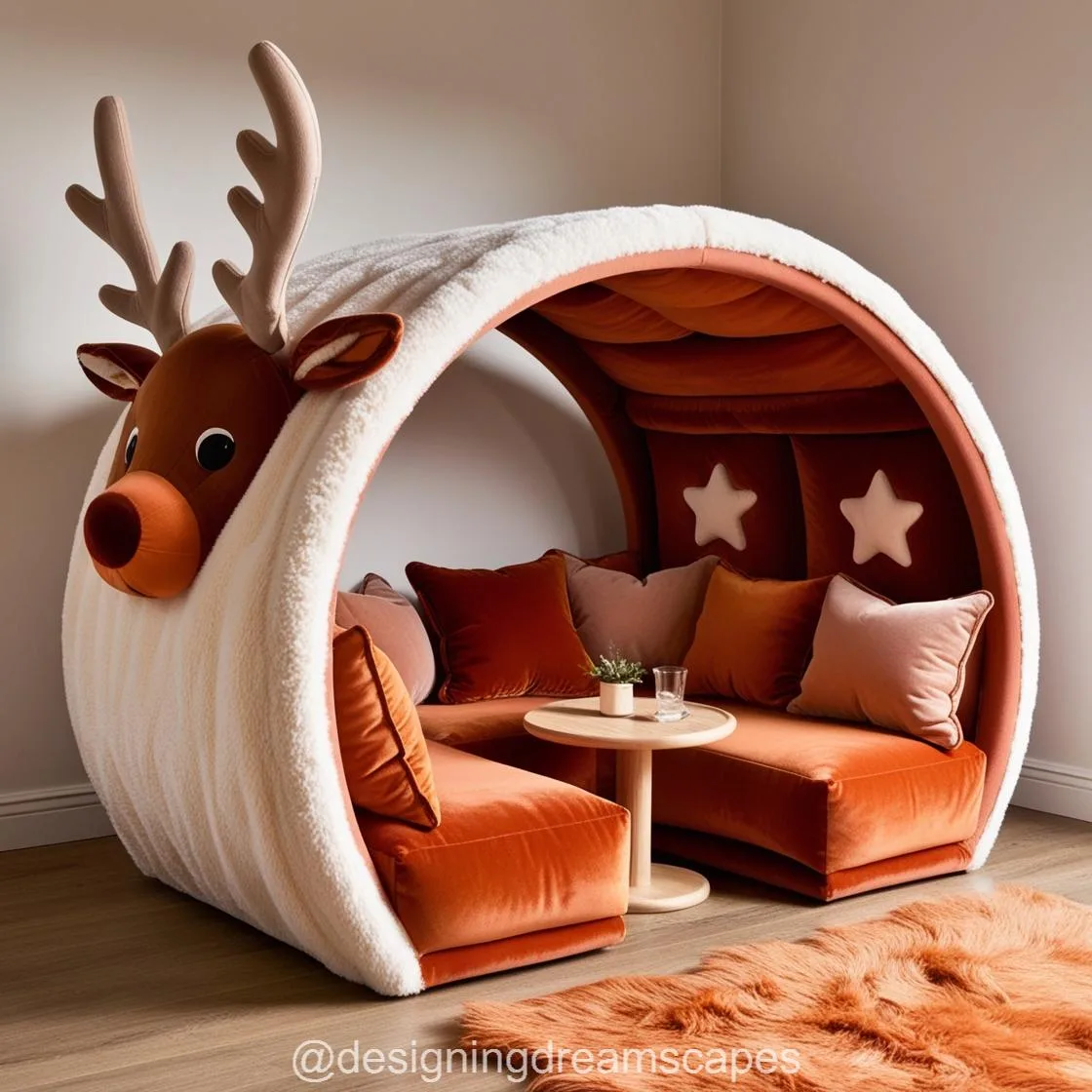 Cozy Up in Style: Reindeer Lounging Pods for the Ultimate Winter Retreat