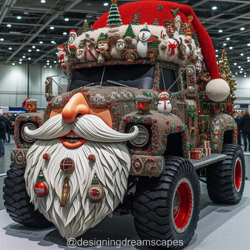 Experience the Joyride: Unwrapping the Santa Claus-Inspired Car