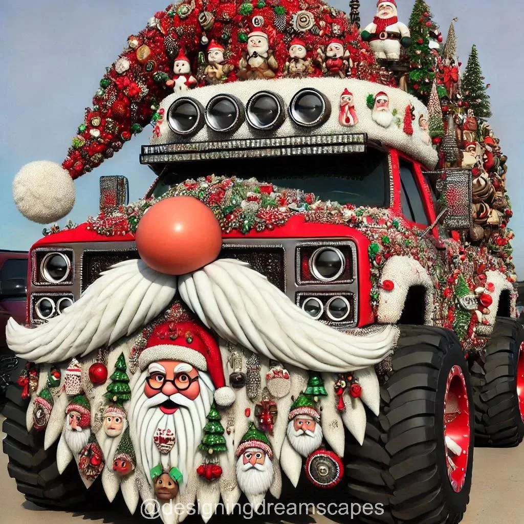 Experience the Joyride: Unwrapping the Santa Claus-Inspired Car